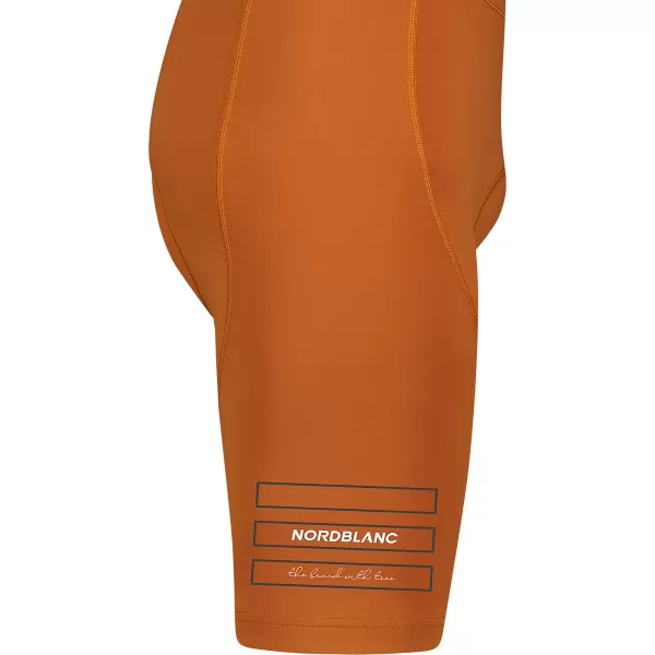  Pantaloni scurți de ciclism pentru bărbați NORDBLANC LEADING NBSPM8082 MARO 