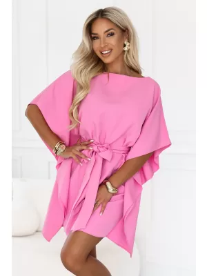 Rochie de femei NUMOCO 287-44 ROZ DE PATISERIE