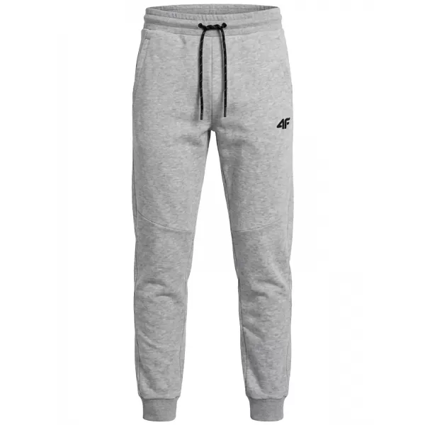  Pantaloni pentru bărbați 4F WMM00TTROM1676 MELANGE GRI DESCHIS RECE 