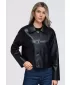 Geaca de dama OMBRE OW-JT-E0005 NEGRU