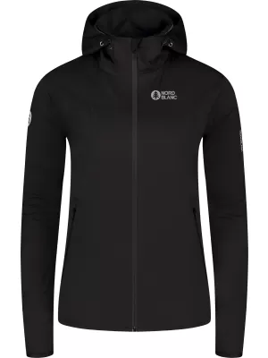 Jachetă softshell pentru femei NORDBLANC OUTLAND NBSSL8324 NEGRU