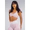 Sutien sport cu suport mediu cu imprimeu leopard NEBBIA PRIMAL 854 LEOPARD ROZ