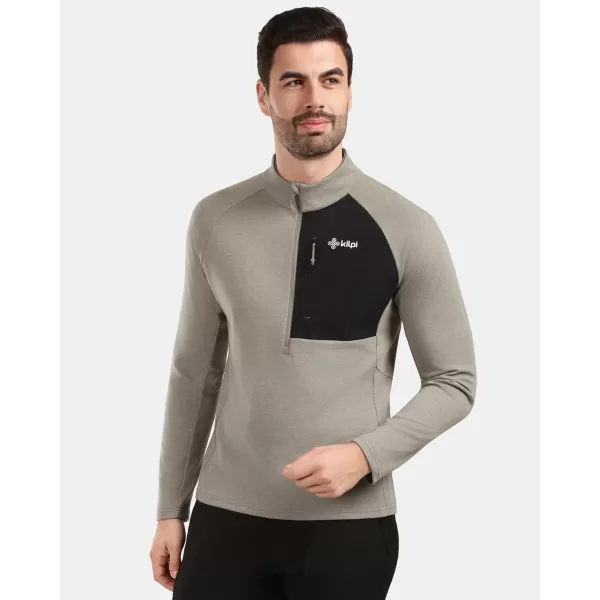  Hanorac pentru bărbați din fleece KILPI MONTALE-M 1M0203KI VERDE 
