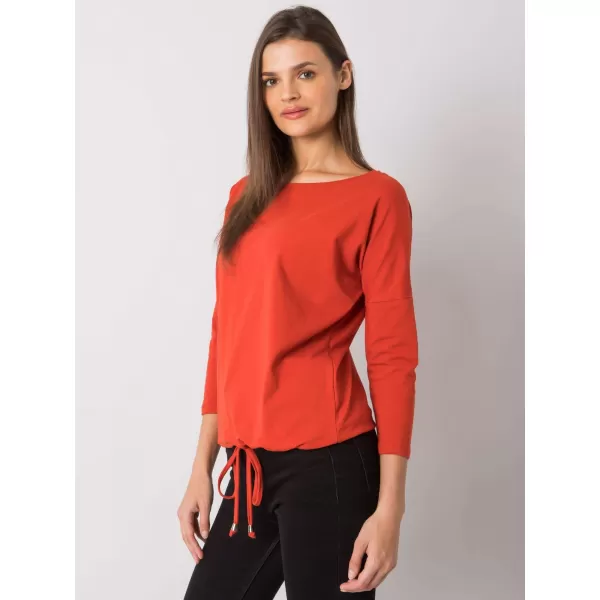  Bluza de dama BASIC FEEL GOOD RV-BZ-4691.37P PORTOCALIU ÎNCHIS 