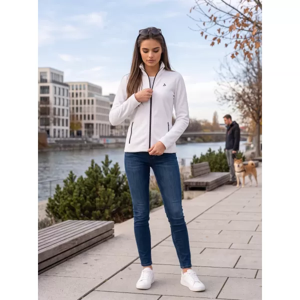  Hanorac de damă din fleece ALTISPORT ALW002852 ALB 