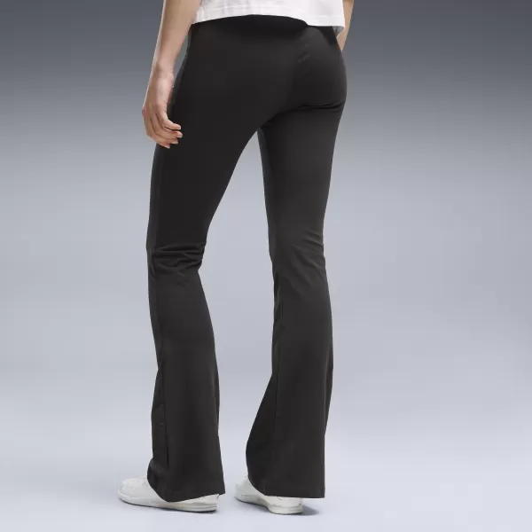  Jambiere de damă PUMA ESS HIGH-WAIST FLARED LEGGINGS 63154201 PUMA NEGRU 
