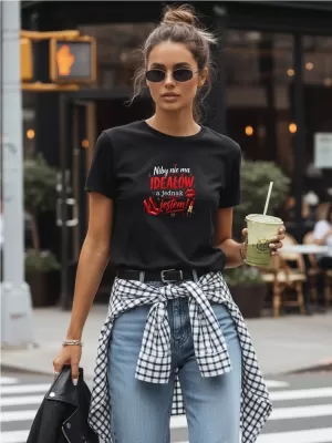 Tricou de damă DSTREET NX5038RY NEGRU