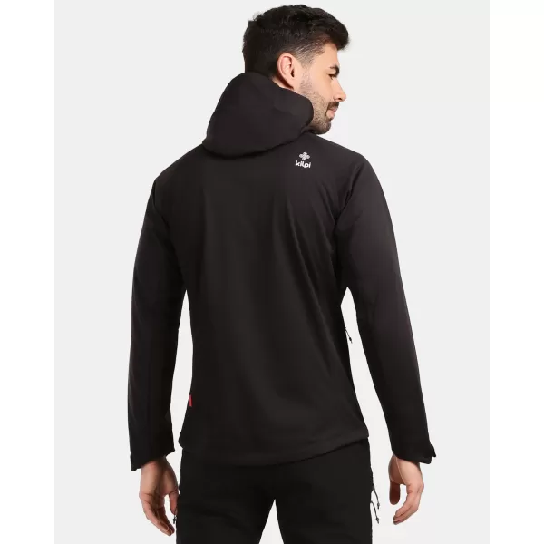  Jachetă softshell pentru bărbați KILPI BELTRA-M 1M0111KI NEGRU 