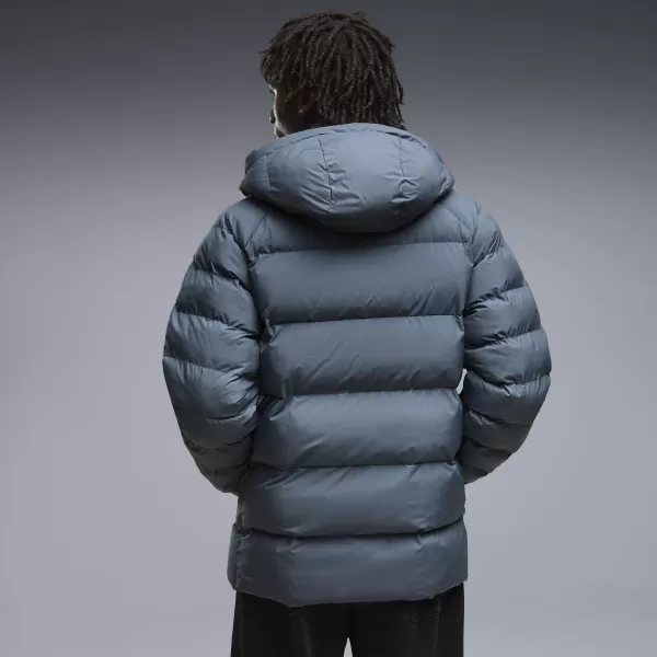  Jachetă pentru bărbați PUMA MONO HOODED JACKET 68836737 ALBASTRU SEARA 