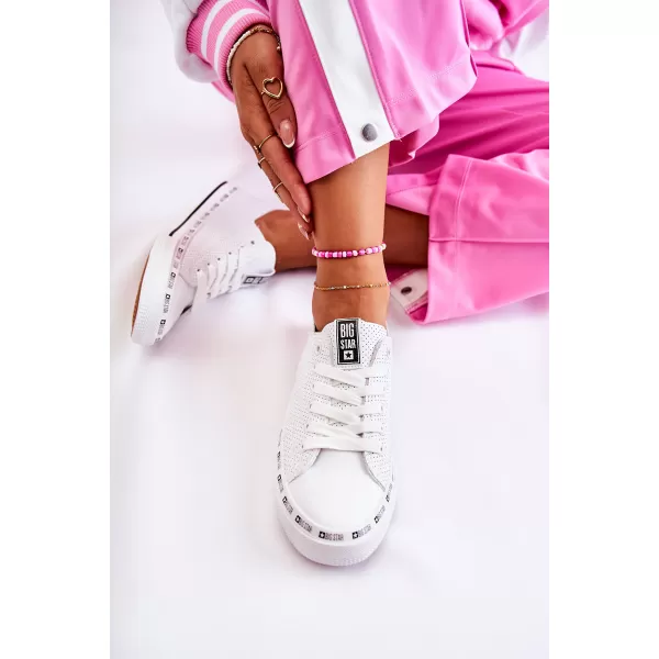  Adidași de damă BIG STAR SHOES FF274024 ALB 