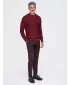 Pulover pentru bărbați OMBRE OM-SWSW-0191 BURGUNDIA