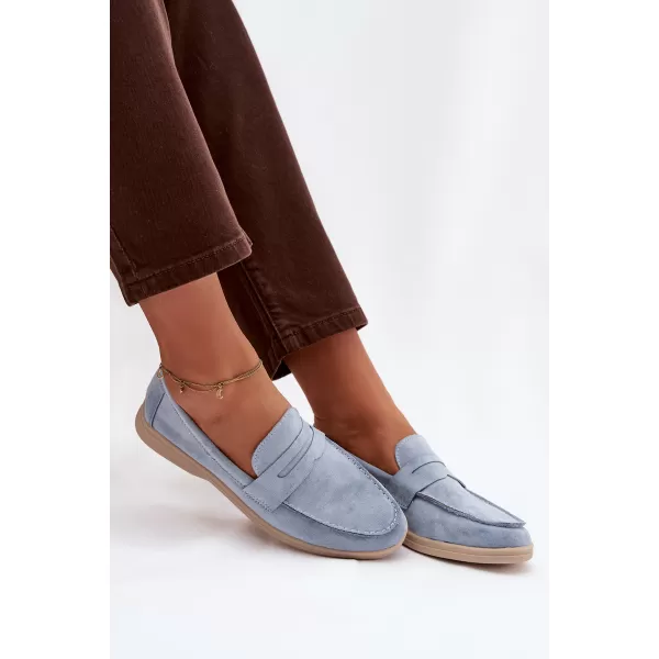  Mocasini de dama BOTO QQ-278 ALBASTRU 