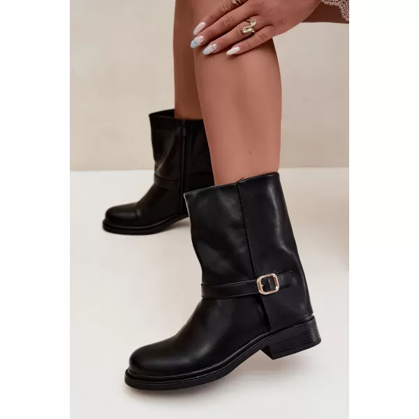  Botine de dama BOTO 5859 NEGRU 