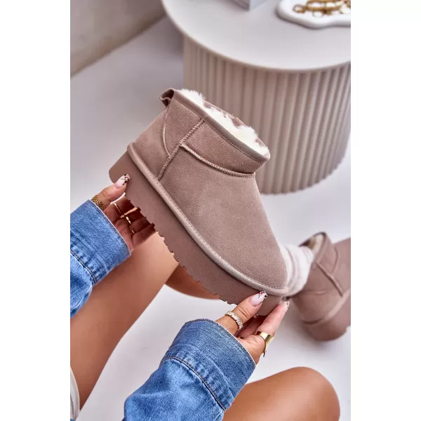  Pantofi de dama BOTO W5828 KAKI 