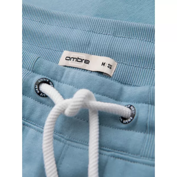  Pantaloni de trening pentru bărbați OMBRE OM-PABS-0305 ALBASTRU 