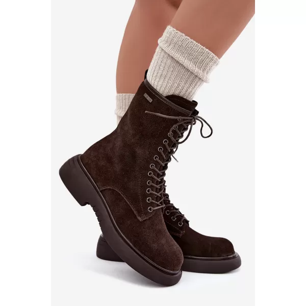  Pantofi de dama BIG STAR SHOES UU274612 MARO/BEJ 