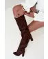 Cizme de dama BOTO C-378 MARO MAT