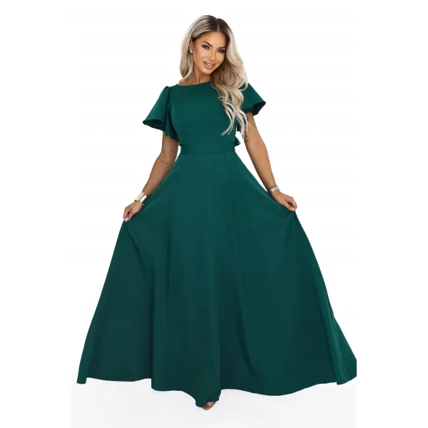  Rochie NUMOCO 694-5 VERDE STICLA 