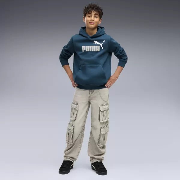  Hanorac pentru copii PUMA ESS 2 COLOR NO. 1 LOGO HOODIE FL B 68582236 BENZINĂ LA MIEZUL NOPȚII 