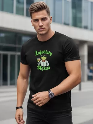 Tricou pentru bărbați DSTREET NX0103R-BK NEGRU