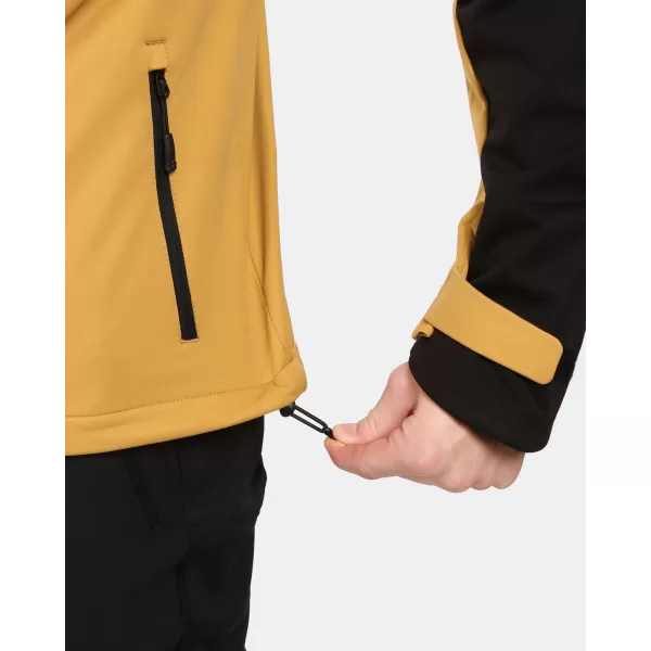  Jachetă softshell pentru bărbați KILPI ONTAVIO-M 1M0112KI DE AUR 