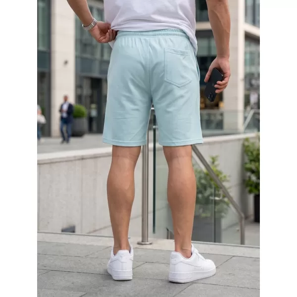  Pantaloni scurți pentru bărbați DSTREET SX2631 ALBASTRU DESCHIS 