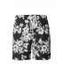 Pantaloni scurți de înot pentru bărbați URBAN CLASSICS TB2679 FLORI NEGRE