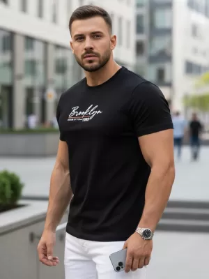 Tricou pentru bărbați DSTREET RX5403 NEGRU