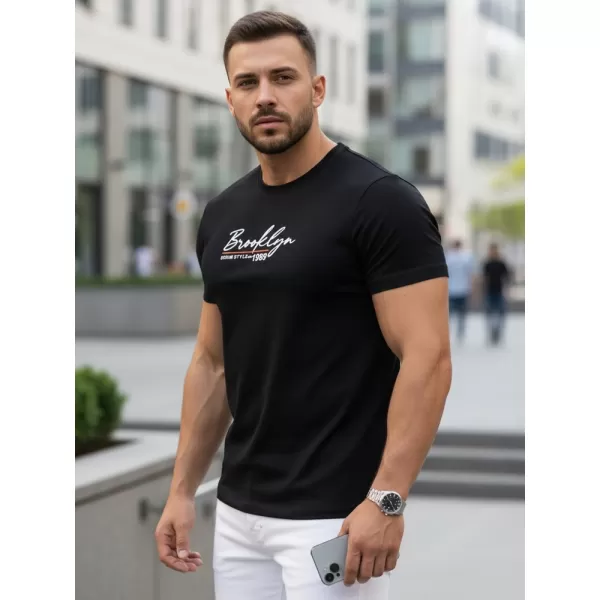  Tricou pentru bărbați DSTREET RX5403 NEGRU 