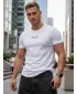 Tricou pentru bărbați DSTREET RX5434 ALB