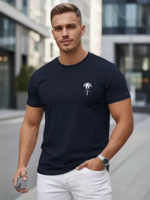 Tricou pentru bărbați DSTREET NX5126R-NY ALBASTRU ÎNCHIS