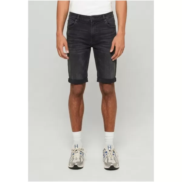  Pantaloni scurți pentru bărbați URBAN CLASSICS TB8457 NEGRU SPALAT 