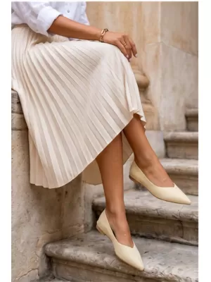 Balerini de dama BOTO JH597 GALBEN