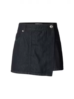 Fusta de dama URBAN CLASSICS TB8365 ALBASTRU CLĂTIT SPĂLAT