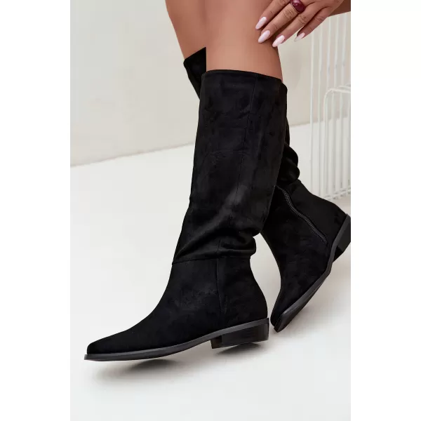  Cizme de dama BOTO 1162 NEGRU 
