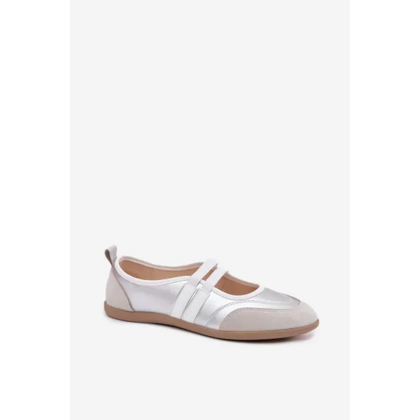  Balerini de dama BOTO 22-383 ARGINT 