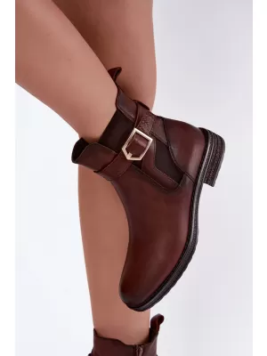 Pantofi de dama SERGIO LEONE BT-43-S MARO