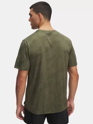 Tricou pentru bărbați UNDER ARMOUR TECH VENT JCQRD SS 1390047-390 VERDE