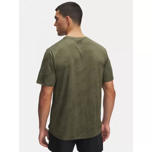  Tricou pentru bărbați UNDER ARMOUR TECH VENT JCQRD SS 1390047-390 VERDE 