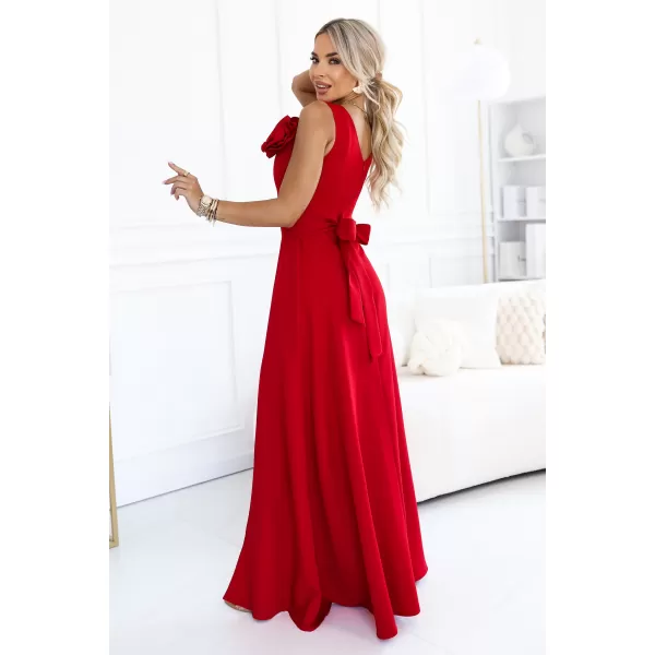  Rochie de femei NUMOCO 669-4 ROŞU 