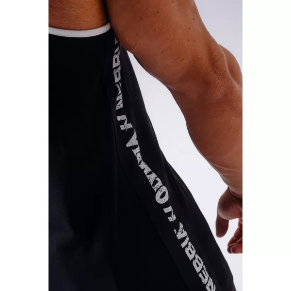  Maiouri pentru bărbați NEBBIA OLYMPIA MUSCLE BACK STRINGER 948 NEGRU 