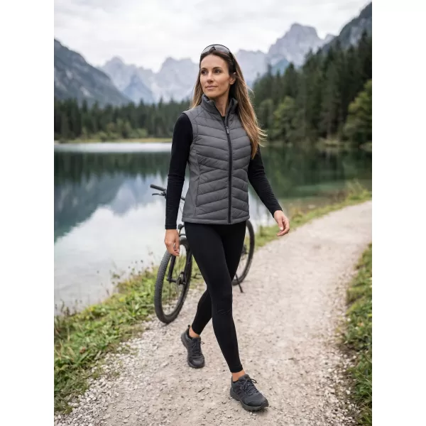  Vestă hibridă pentru femei MALFINI PREMIUM CROSS 558 ANTRACIT DESCHIS 