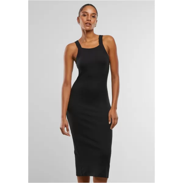  Rochie URBAN CLASSICS TB7526-00007 NEGRU 