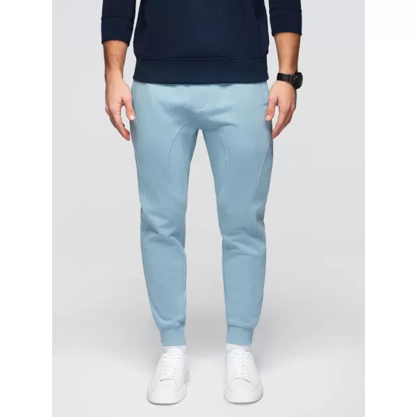  Pantaloni de trening pentru bărbați OMBRE OM-PABS-0305 ALBASTRU 