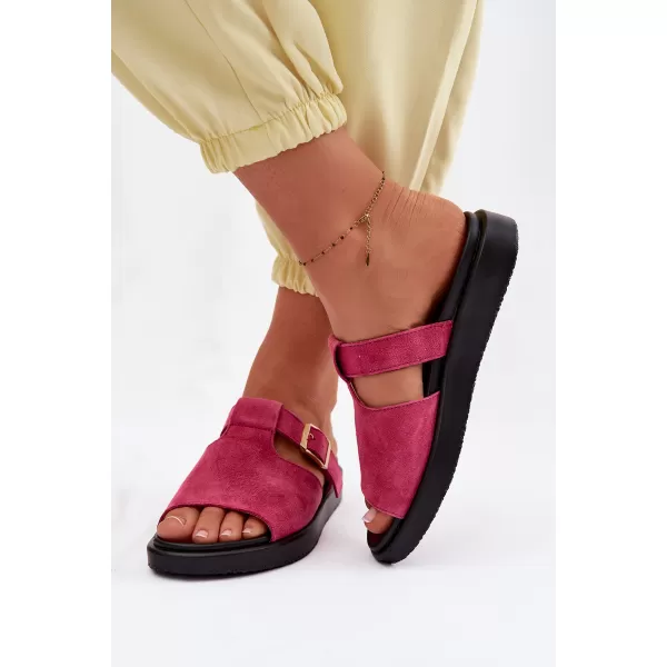  Papuci de damă BOTO 26SD18-51 FUCSIA 