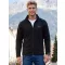 Hanorac pentru bărbați din fleece ALTISPORT ALM002852 NEGRU ȘI ARGINTIU