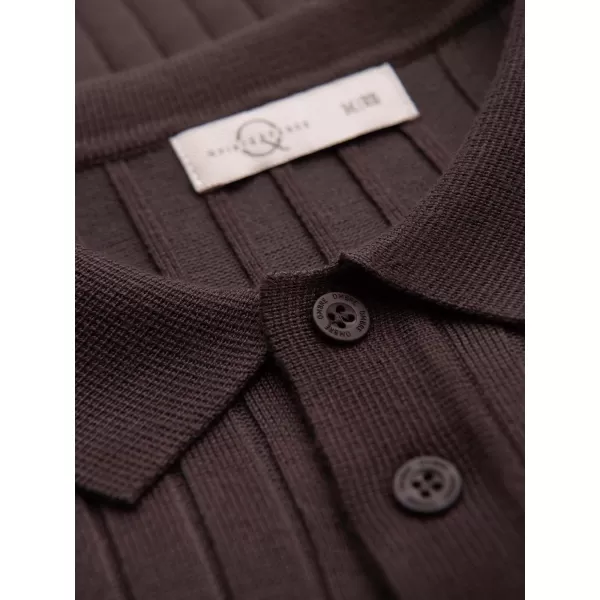  Tricou polo pentru bărbați OMBRE OM-POSS-0180 MARO DESCHIS 