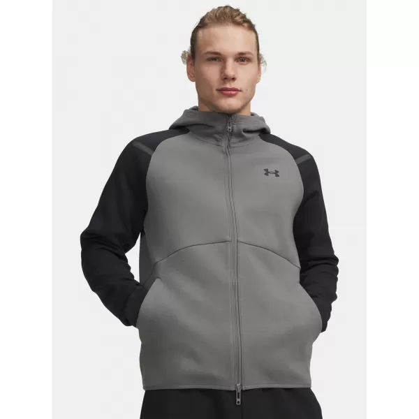  Hanorac pentru bărbați UNDER ARMOUR UNSTOPPABLE FLC FZ HD EU 1389352-709 VERDE 