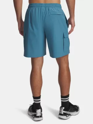 Pantaloni scurți pentru bărbați UNDER ARMOUR VIBE WOVEN CARGO SHORT 1386560-466 ALBASTRU
