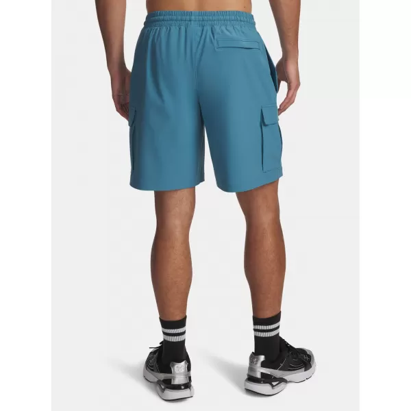  Pantaloni scurți pentru bărbați UNDER ARMOUR VIBE WOVEN CARGO SHORT 1386560-466 ALBASTRU 